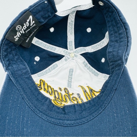 Like New Top of the World Michigan Ball Cap Michigan Wolverines, M Go Blue! - Picture 2 of 12